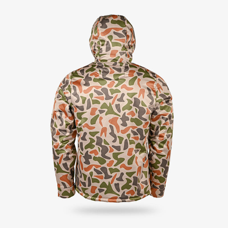 Load image into Gallery viewer, Gator Waders Mens Old School Camo Highball Hoodie
