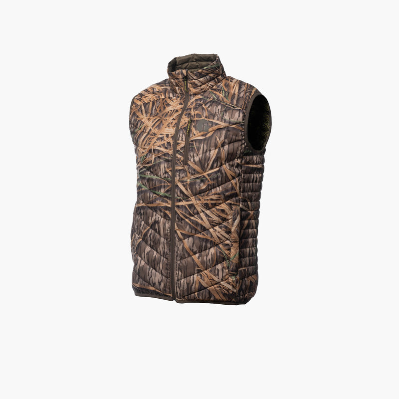 Load image into Gallery viewer, Gatorwaders Mens Cumulus Vest Mossy Oak Original Shadow Grass
