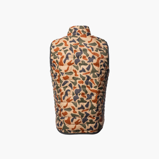 Gatorwaders Mens Cumulus Vest Old School Camo