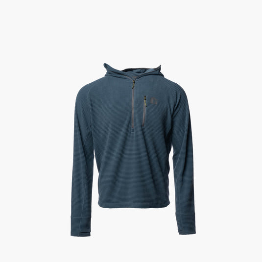 Gator Waders Men's Storm Waypoint Grid Fleece 1/2 Zip Hoodie