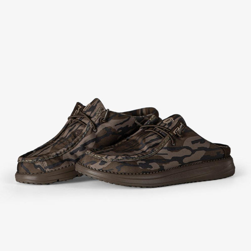 Load image into Gallery viewer, Gator Waders Mens Heather Mossy Oak Original Bottomland Outback Series Camp Shoes
