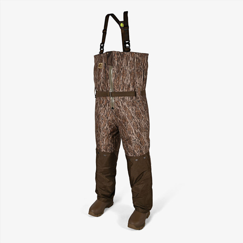 Load image into Gallery viewer, Gator Waders Mens Mossy Oak Bottomland Omega Uninsulated Zip Wader
