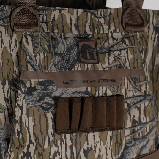Gator Waders Mens Mossy Oak Treestand Shield Insulated Waders