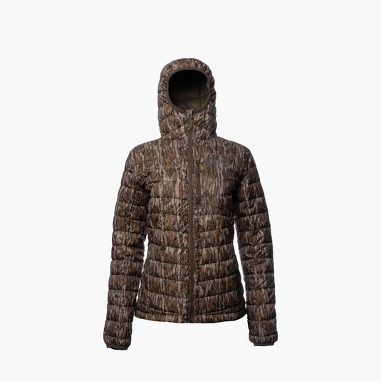 Gator Waders Womens Mossy Oak Bottomland Cumulus Jacket