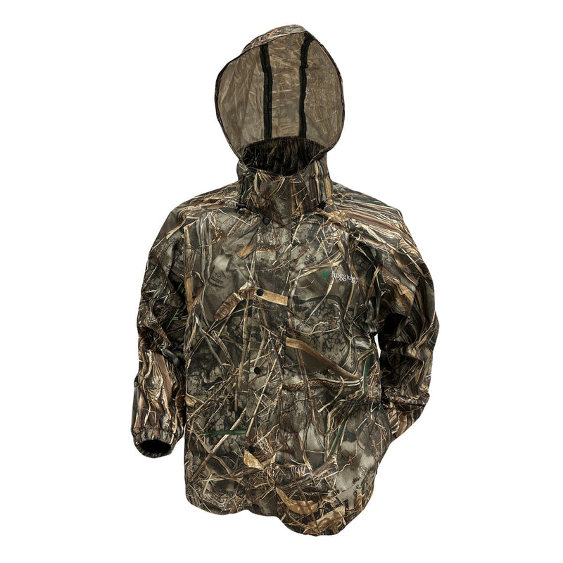 Load image into Gallery viewer, Frogg Toggs Mens Realtree MAX7 Pro Action Hooded Waterproof Jacket
