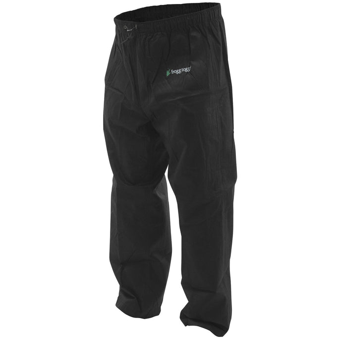 Frogg Toggs Mens Black Classic Pro Action Waterproof Pant