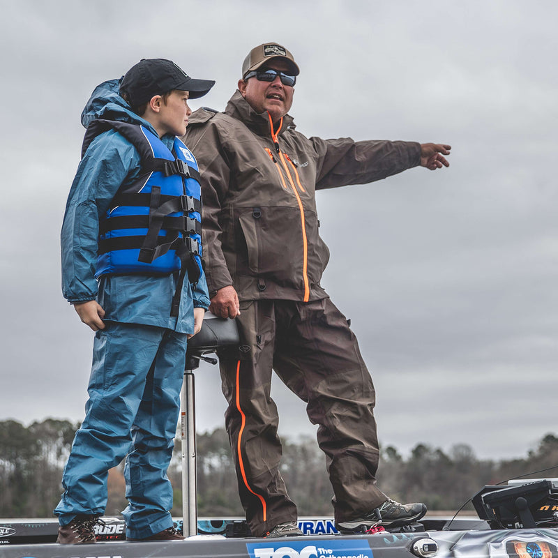 Load image into Gallery viewer, Frogg Toggs Mens Stone and Taupe Pilot II Waterproof Guide Bib
