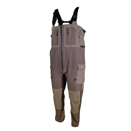 Frogg Toggs Mens Stone and Taupe Pilot II Waterproof Guide Bib