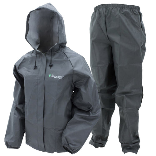 Frogg Toggs Mens Black Ultra-Lite2 Waterproof Rain Suit