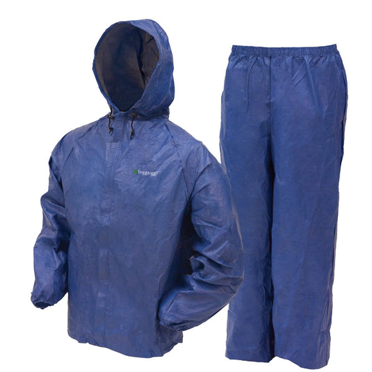 Frogg Toggs Youth Royal Blue Ultra-Lite Rain Suit