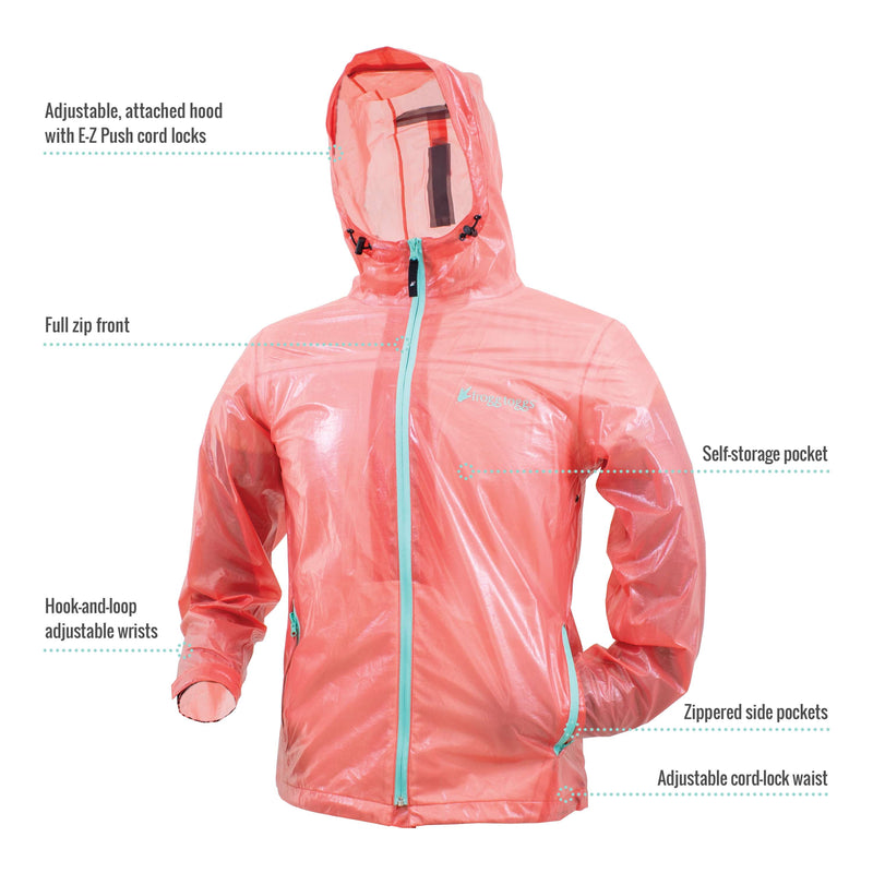 Load image into Gallery viewer, Frogg Toggs Womens Seafoam Xtreme Lite Jacket 
