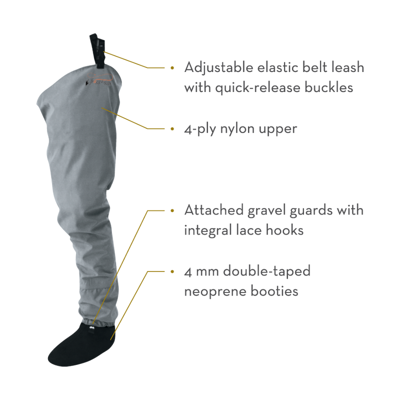 Frogg Toggs Mens Slate Canyon II Stockingfoot Hip Waders