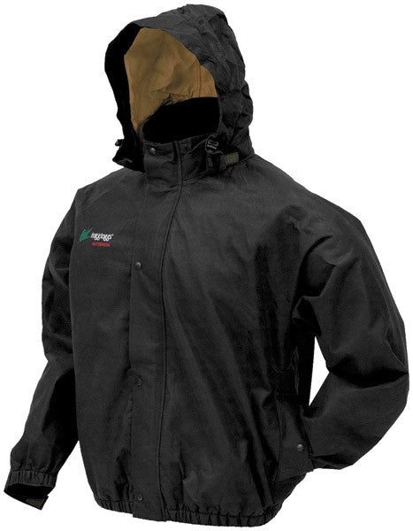 Load image into Gallery viewer, Frogg Toggs Mens Black Bull Frogg Jacket
