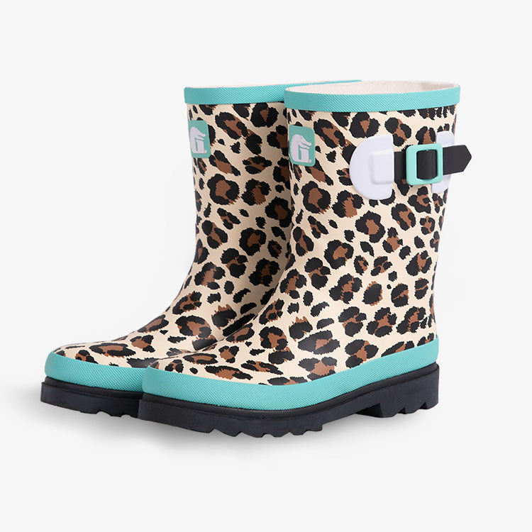 Load image into Gallery viewer, Gator Waders Youth Leopard Rain Boots
