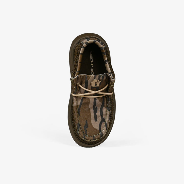Load image into Gallery viewer, Gator Waders Kids Mossy Oak Original Bottomland Camp Shoes
