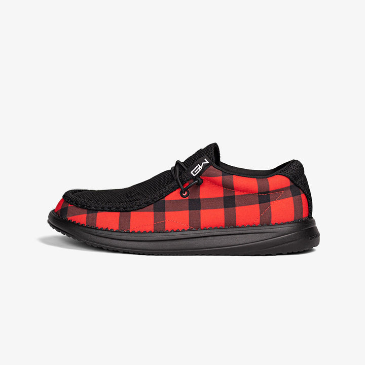 Load image into Gallery viewer, Gator Waders Womens Buffalo Plaid Camp Shoes
