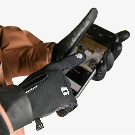 Gator Waders Unisex Black Cruze Touchscreen Gloves