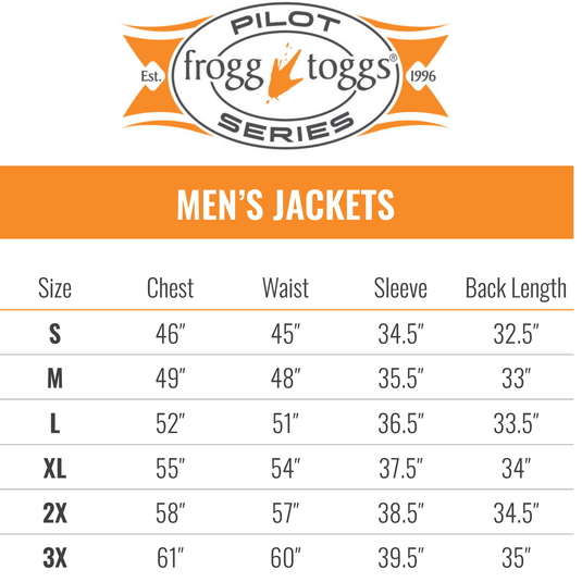 Frogg toggs sales pilot 3 jacket