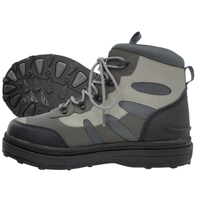 Frogg Toggs Mens Khaki/Black Pilot II Cleated Wading Shoes