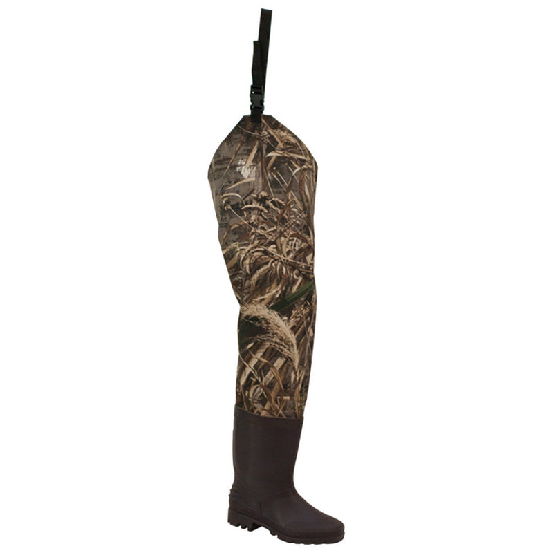 Load image into Gallery viewer, Frogg Toggs Mens Realtree Max-5 Rana II PVC Cleated Bootfoot Hip Waders
