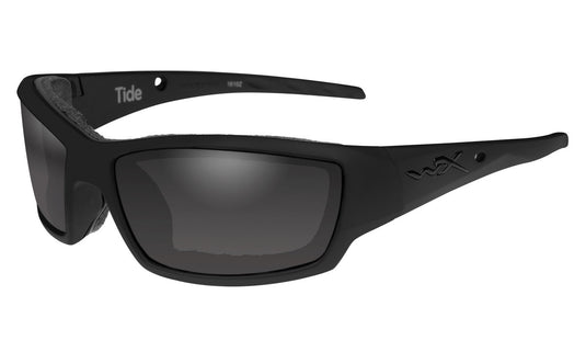 Wiley X WX Tide Sunglasses - Matte Black Frame/Black Ops Smoke Grey Lenses