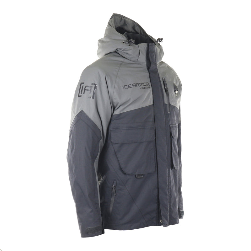 Load image into Gallery viewer, Ice Armor Ascent Float Parka - Black/Charcoal
