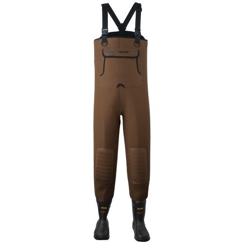Load image into Gallery viewer, Hodgman Mens Brown Caster Neoprene Cleat Bootfoot Waders
