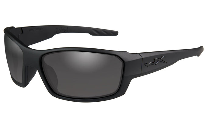 Wiley X WX Rebel Sunglasses - Matte Black Frame/Black Ops Smoke Grey Lenses