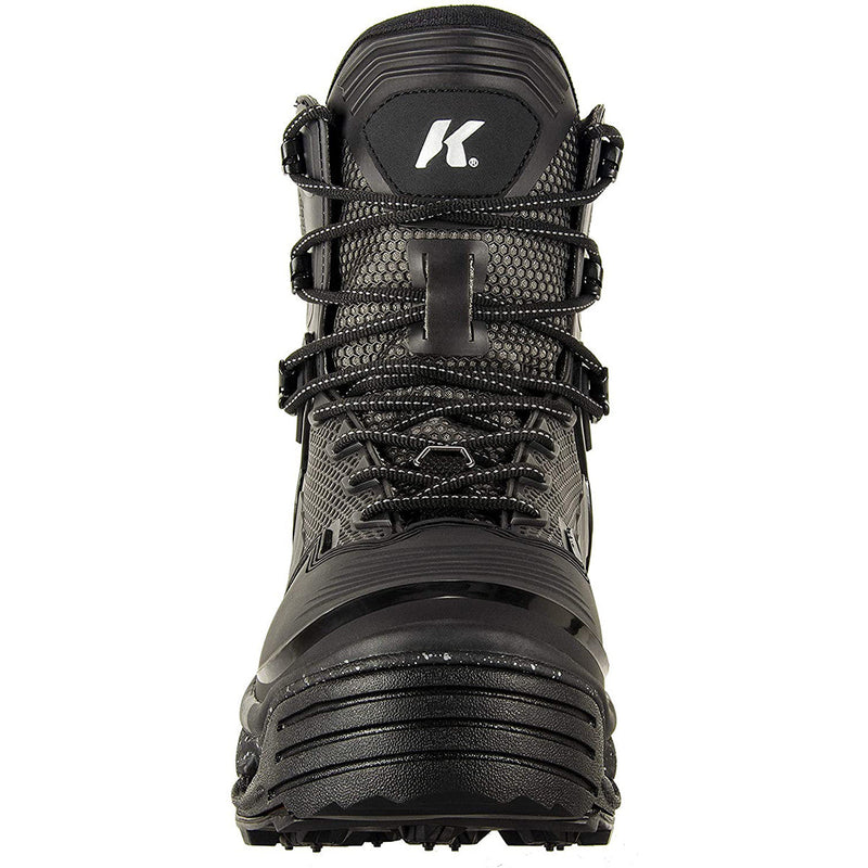 Load image into Gallery viewer, Korkers River Ops Fishing Boots with Felt and Vibram Soles - Black

