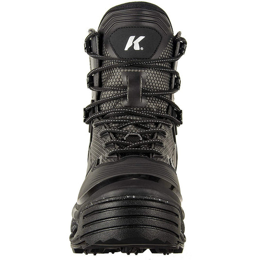 Korkers River Ops Fishing Boots with Felt and Vibram Soles - Black