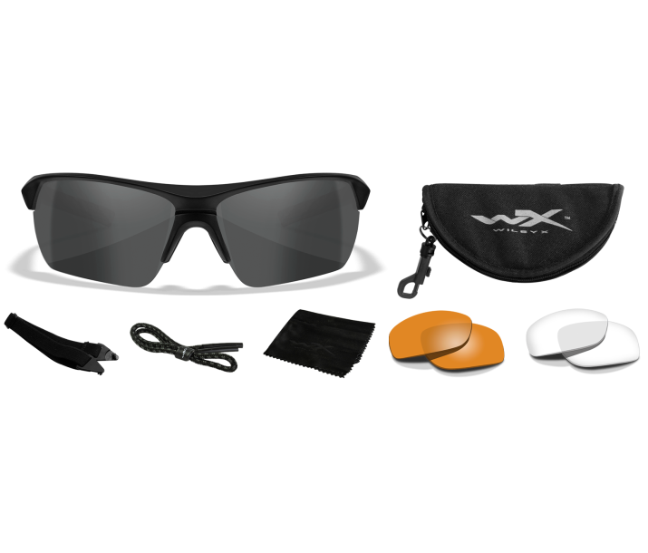 Load image into Gallery viewer, Wiley X WX Guard Advanced Sunglasses - 3 Lens Package - Matte Black Frame
