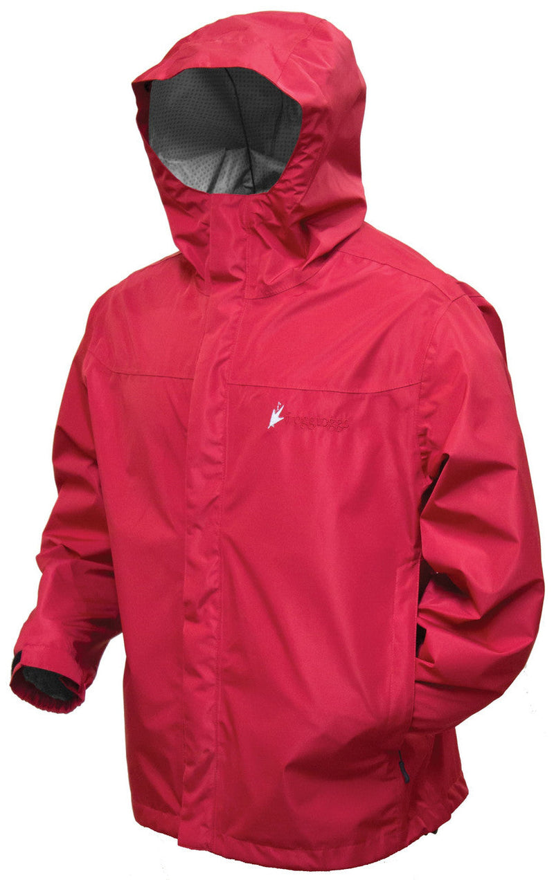 Load image into Gallery viewer, Frogg Toggs Youth Black/Red Java Toadz 2.5 Jacket
