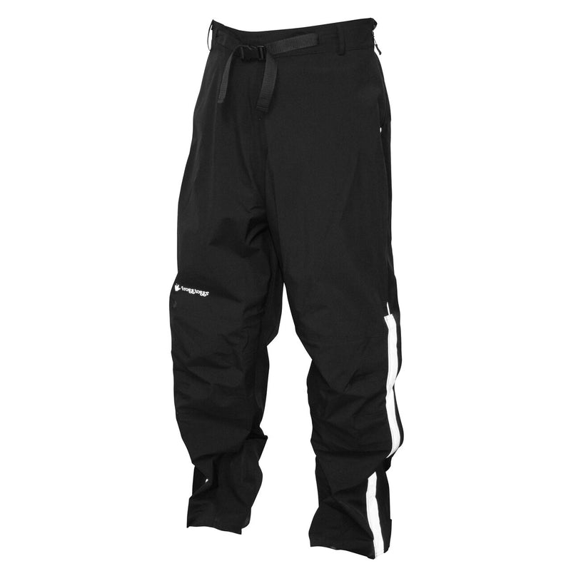 Load image into Gallery viewer, Frogg Toggs Mens Black/Silver Pilot Rider&#39;s Pants
