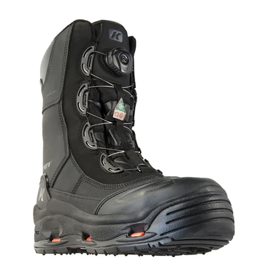 Korkers Icejack Pro Winter Work Boots - Black