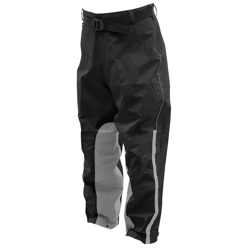Load image into Gallery viewer, Frogg Toggs Mens Black &amp; Silver ToadSkinz Reflective Pants
