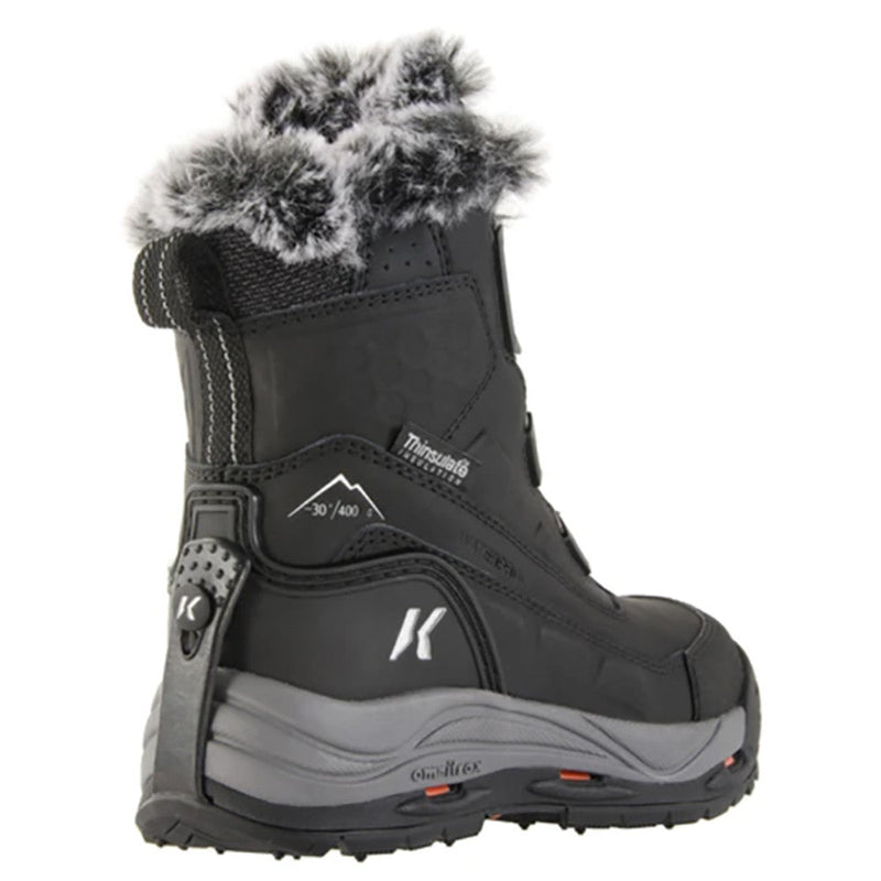 Load image into Gallery viewer, Korkers Women&#39;s Snowmeggedon Boot - Black/Grey
