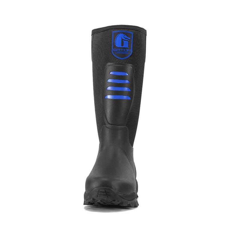 Load image into Gallery viewer, Gator Waders Mens Blue Everglade 2.0 Uninsulated Rubber Boots
