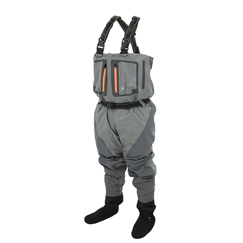 Load image into Gallery viewer, Frogg Toggs Mens Slate/Gray Pilot II Stockingfoot Chest Waders
