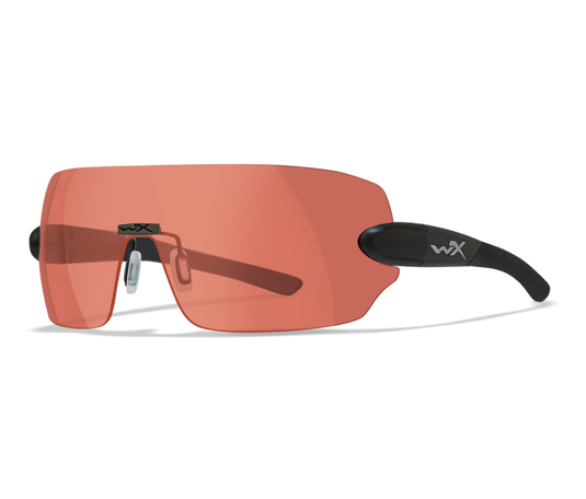 Wiley X WX Detection Sunglasses - 5 Lens Package - Matte Black Frame